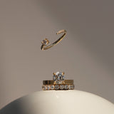 0.3 TCW Round Half Eternity Lab Grown Diamond Wedding Band