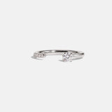 0.3 TCW Round Half Eternity Lab Grown Diamond Wedding Band
