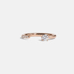 0.3 TCW Round Half Eternity Lab Grown Diamond Wedding Band
