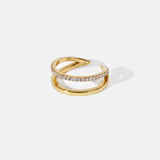 0.3 TCW Round Half Eternity Lab Grown Diamond Wedding Band