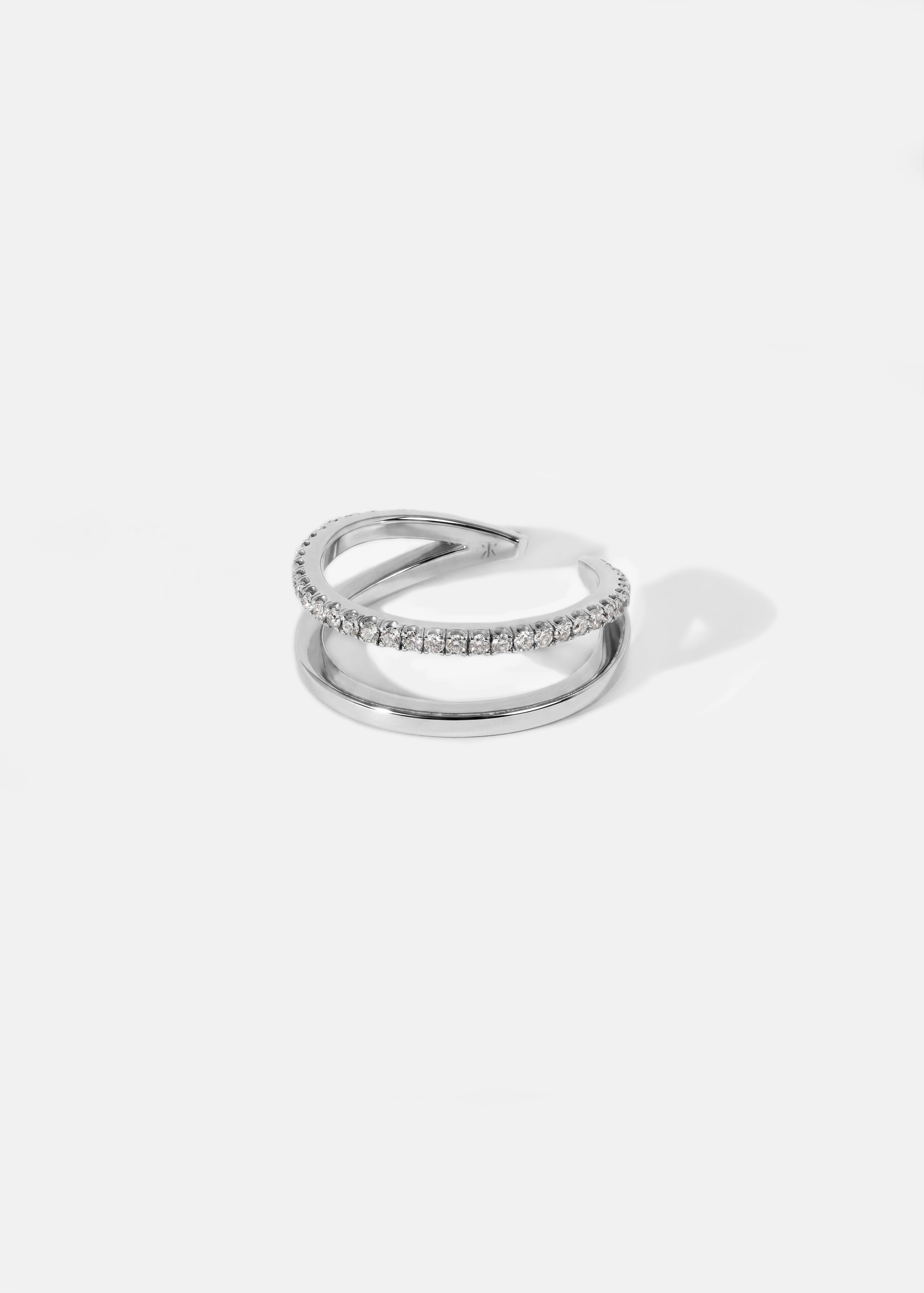0.3 TCW Round Half Eternity Lab Grown Diamond Wedding Band