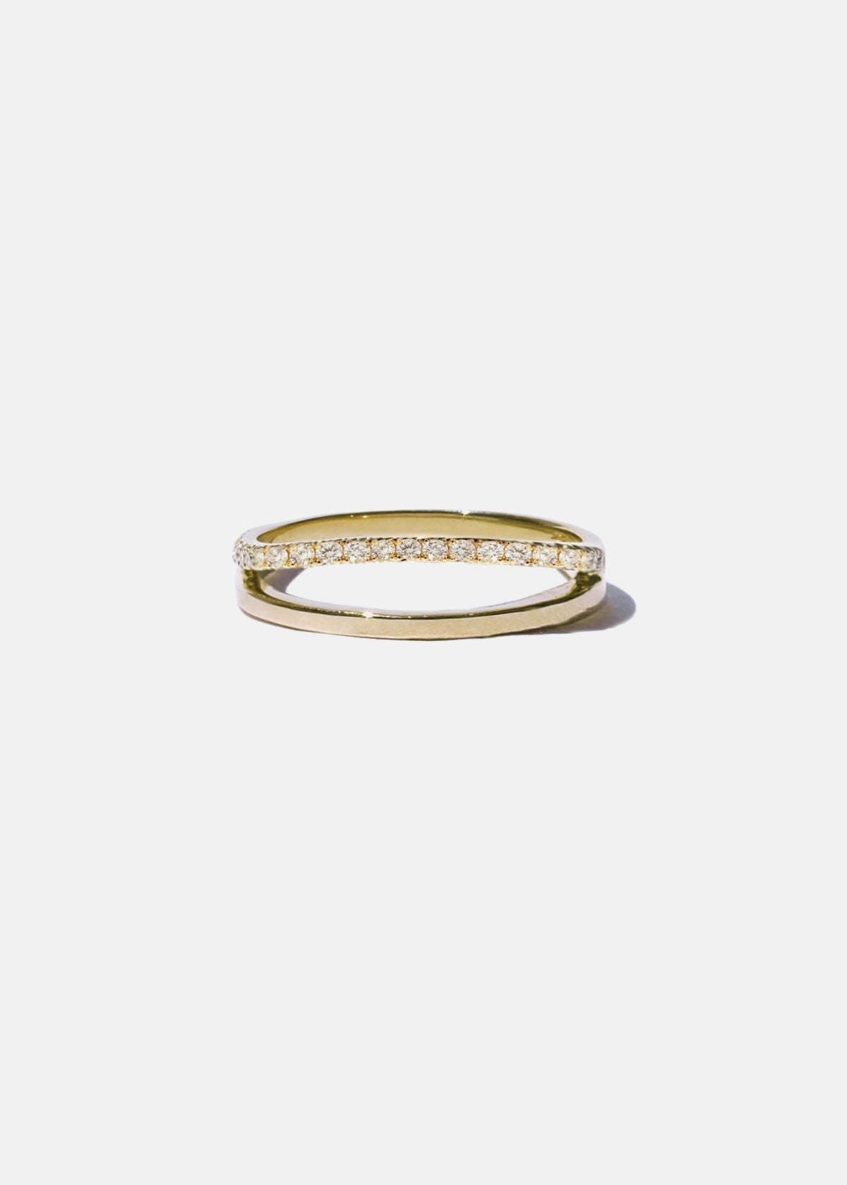 0.3 TCW Round Half Eternity Lab Grown Diamond Wedding Band