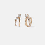 2 CT Round Halo & Pave Lab Grown Diamond Earring