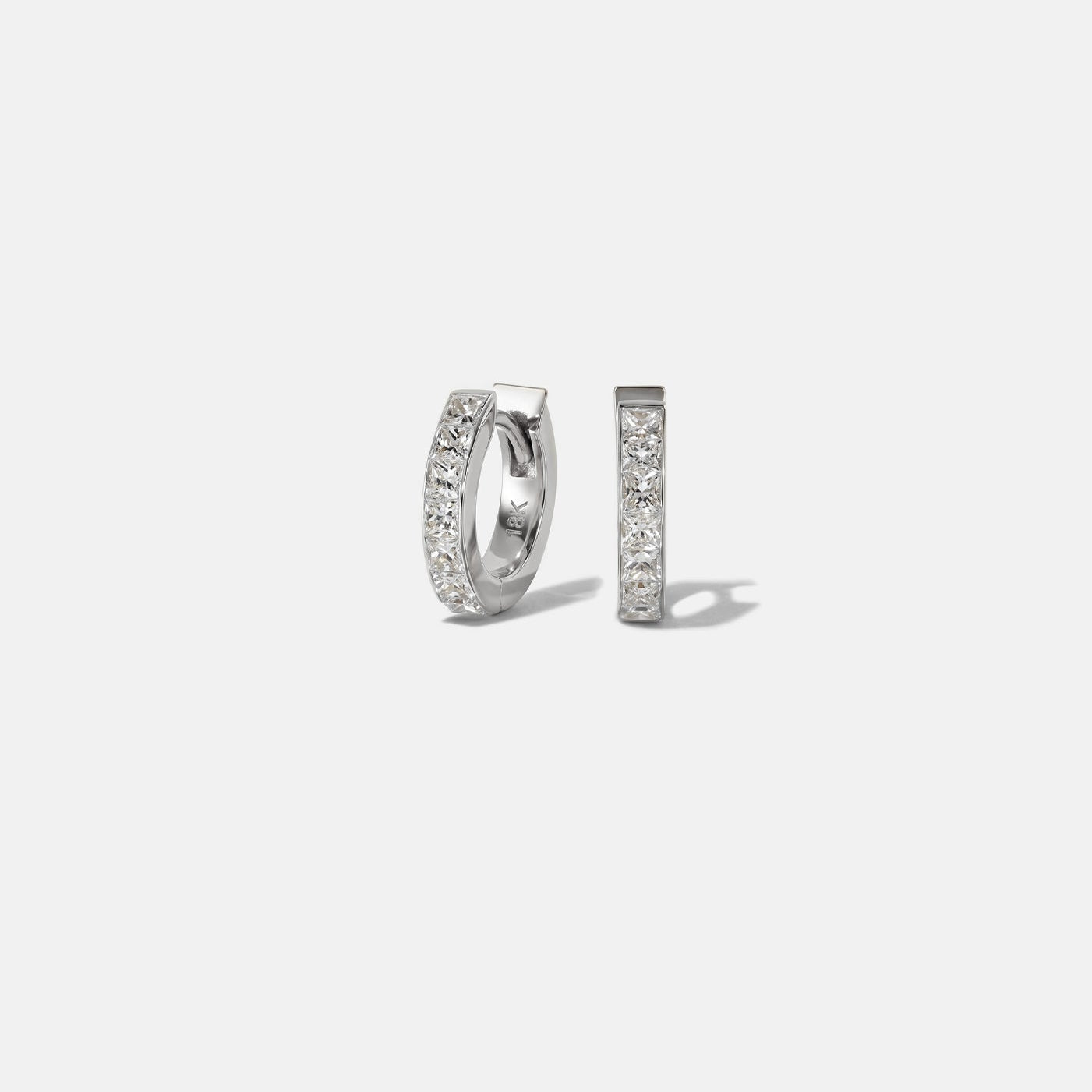 2 CT Round Halo & Pave Lab Grown Diamond Earring