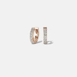 2 CT Round Halo & Pave Lab Grown Diamond Earring
