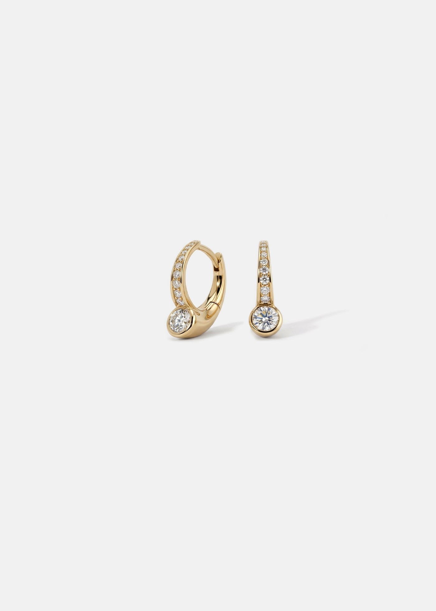 2 CT Round Halo & Pave Lab Grown Diamond Earring