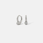 2 CT Round Halo & Pave Lab Grown Diamond Earring