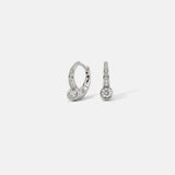 2 CT Round Halo & Pave Lab Grown Diamond Earring
