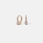 2 CT Round Halo & Pave Lab Grown Diamond Earring