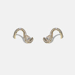2 CT Round Halo & Pave Lab Grown Diamond Earring