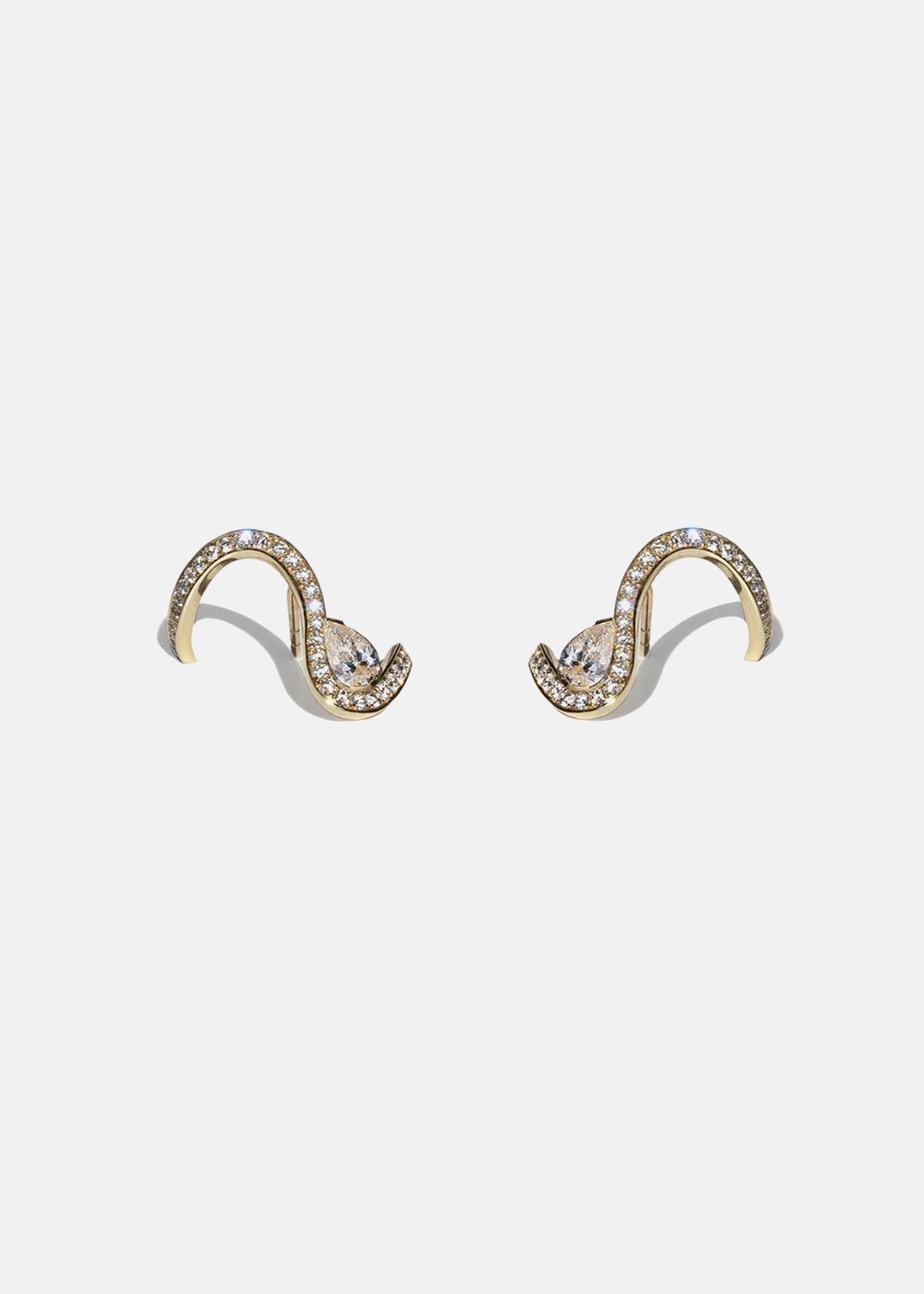 2 CT Round Halo & Pave Lab Grown Diamond Earring