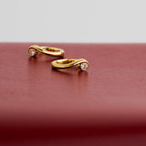 2 CT Round Halo & Pave Lab Grown Diamond Earring