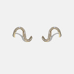 2 CT Round Halo & Pave Lab Grown Diamond Earring