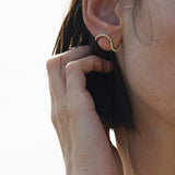 2 CT Round Halo & Pave Lab Grown Diamond Earring
