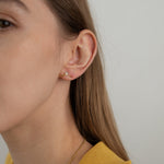 2 CT Round Halo & Pave Lab Grown Diamond Earring