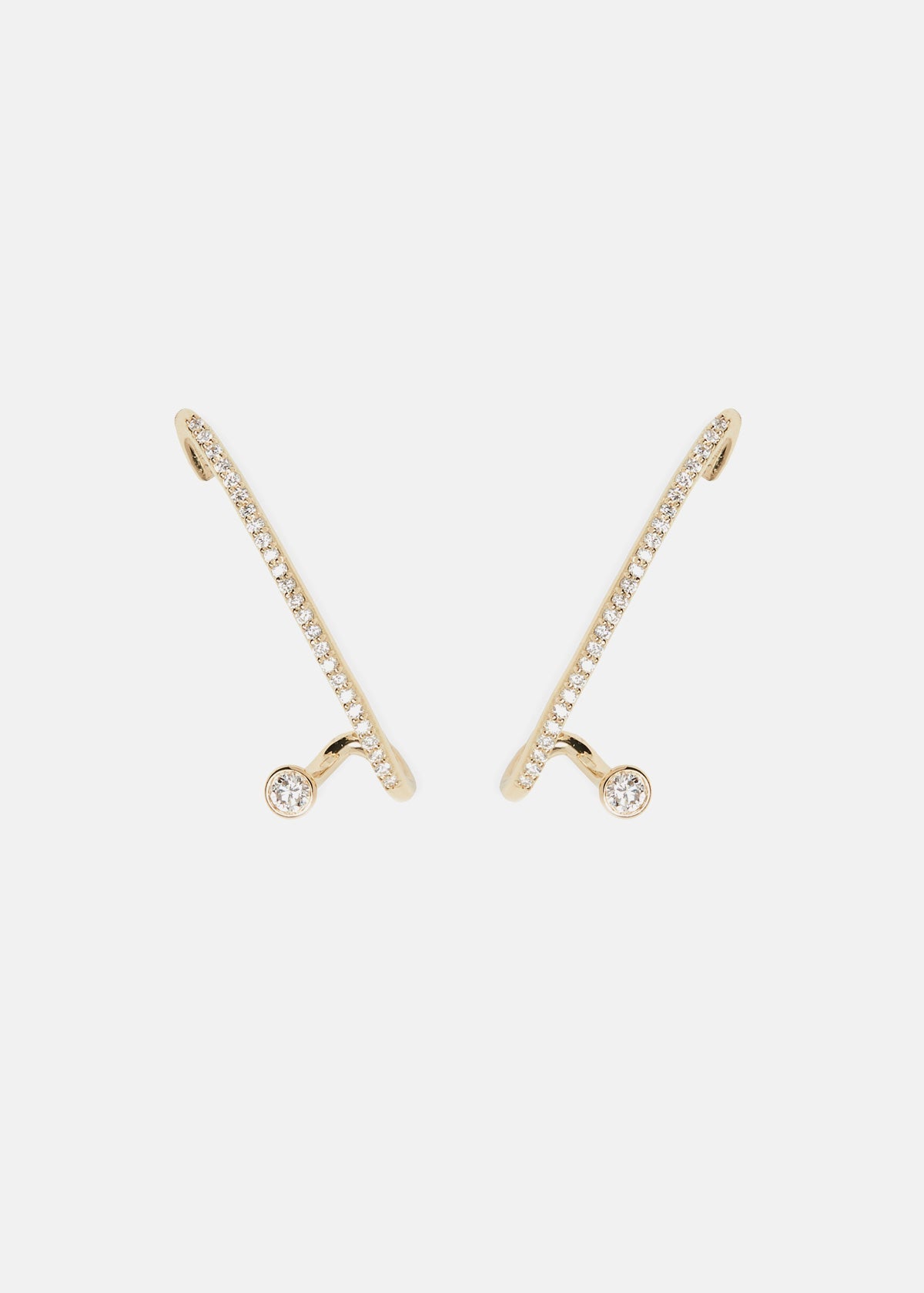 2 CT Round Halo & Pave Lab Grown Diamond Earring
