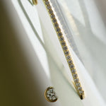 2 CT Round Halo & Pave Lab Grown Diamond Earring
