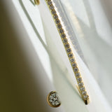 2 CT Round Halo & Pave Lab Grown Diamond Earring
