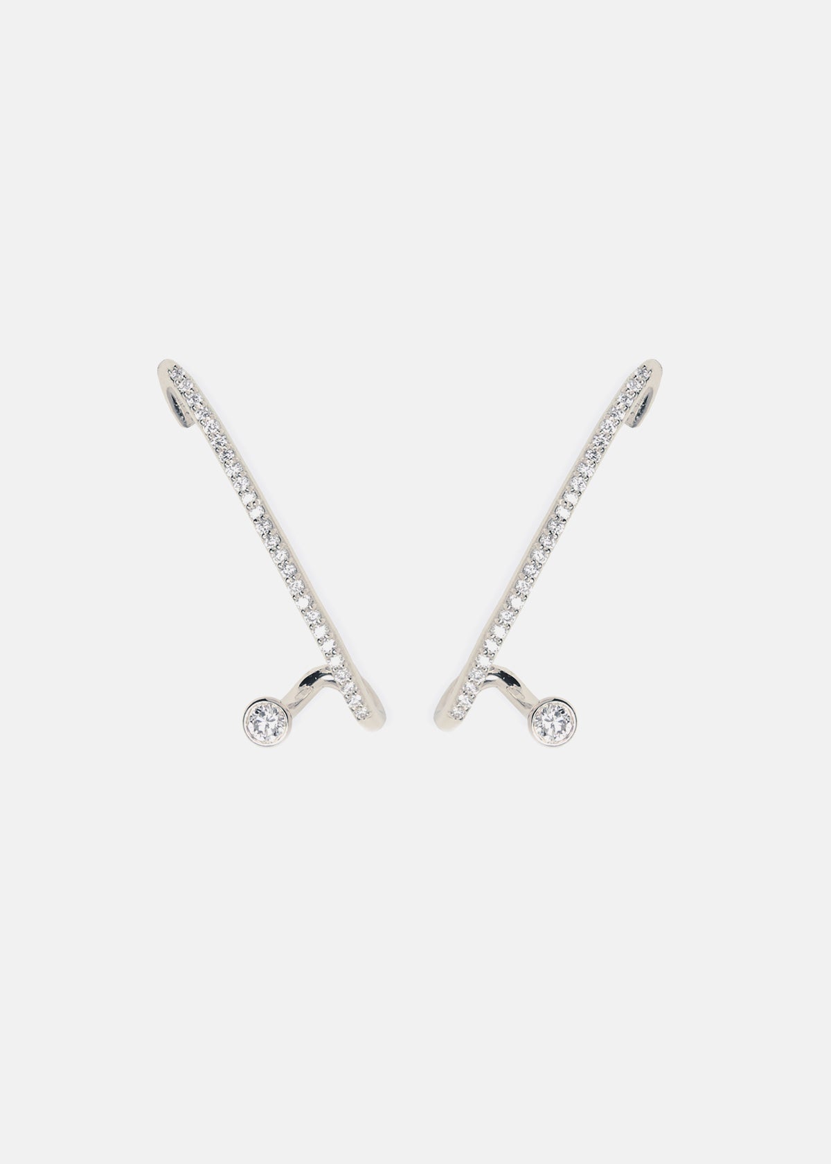 2 CT Round Halo & Pave Lab Grown Diamond Earring