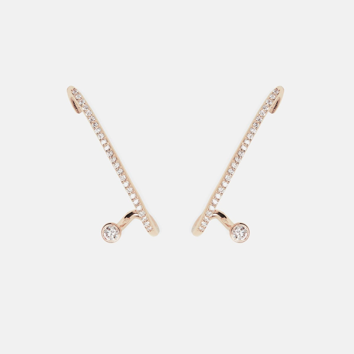 2 CT Round Halo & Pave Lab Grown Diamond Earring
