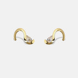 2 CT Round Halo & Pave Lab Grown Diamond Earring