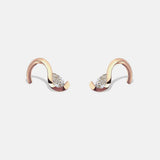 2 CT Round Halo & Pave Lab Grown Diamond Earring