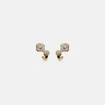 2 CT Round Halo & Pave Lab Grown Diamond Earring