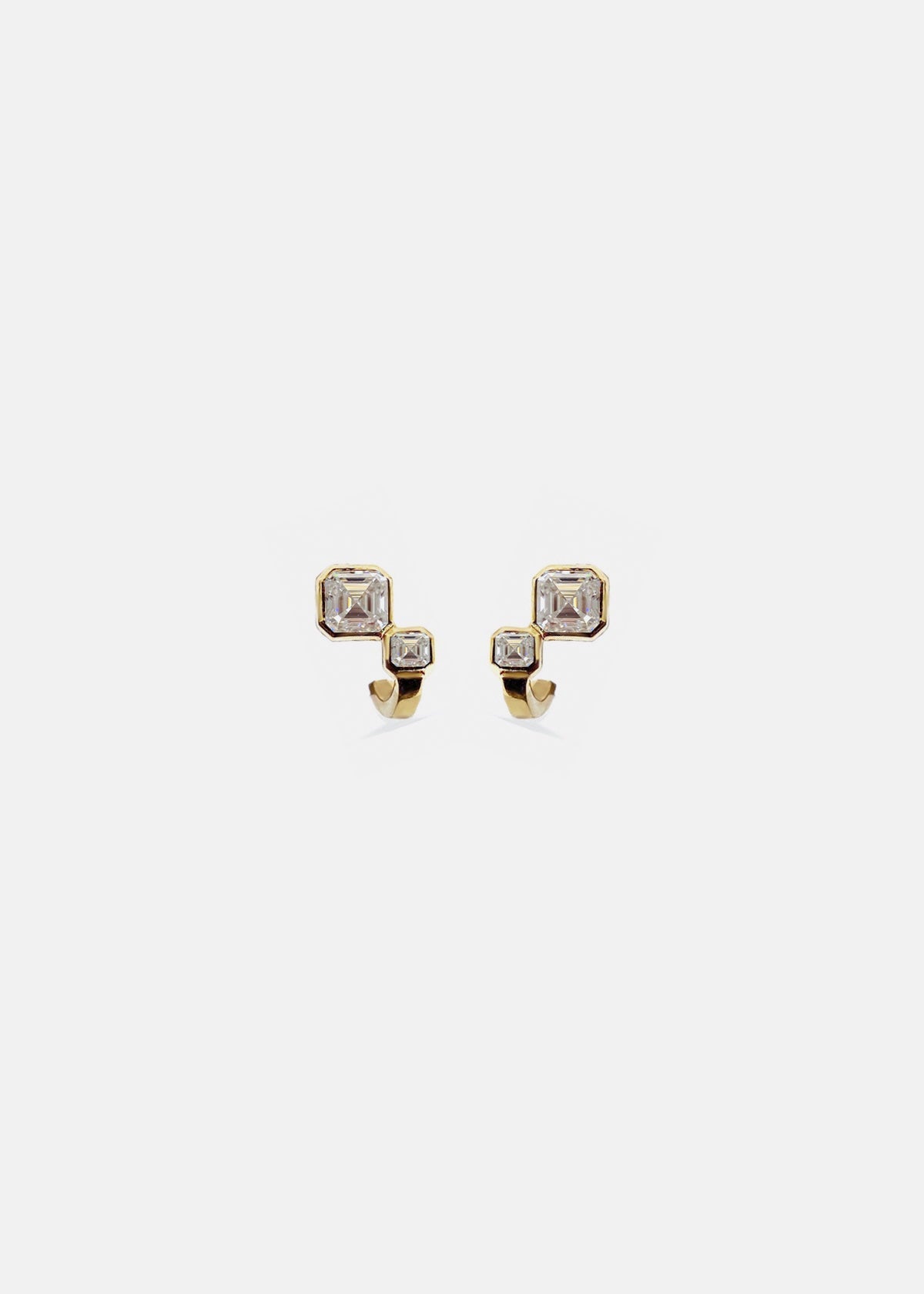 2 CT Round Halo & Pave Lab Grown Diamond Earring