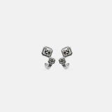 2 CT Round Halo & Pave Lab Grown Diamond Earring