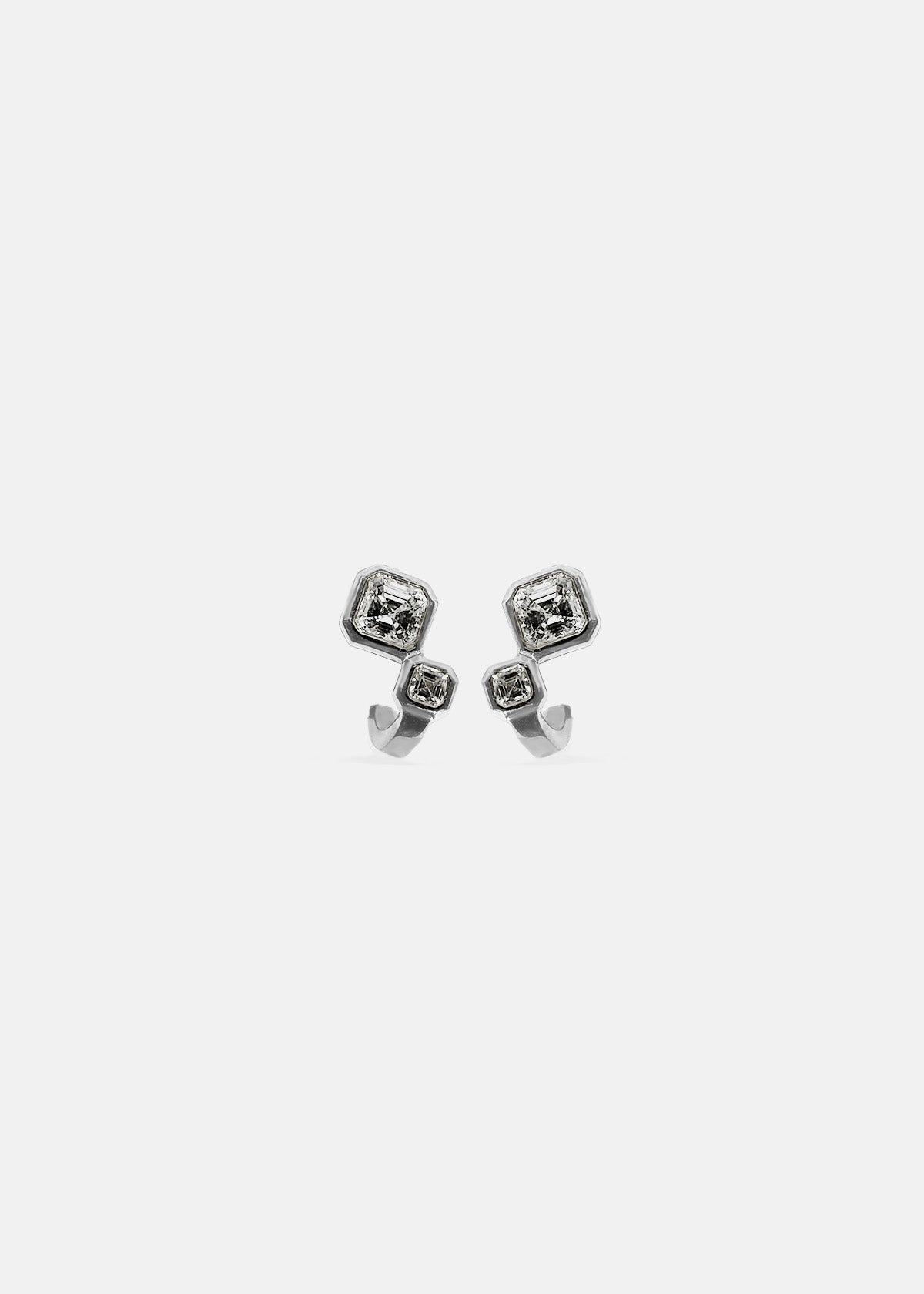 2 CT Round Halo & Pave Lab Grown Diamond Earring