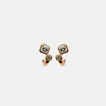 2 CT Round Halo & Pave Lab Grown Diamond Earring