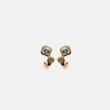 2 CT Round Halo & Pave Lab Grown Diamond Earring