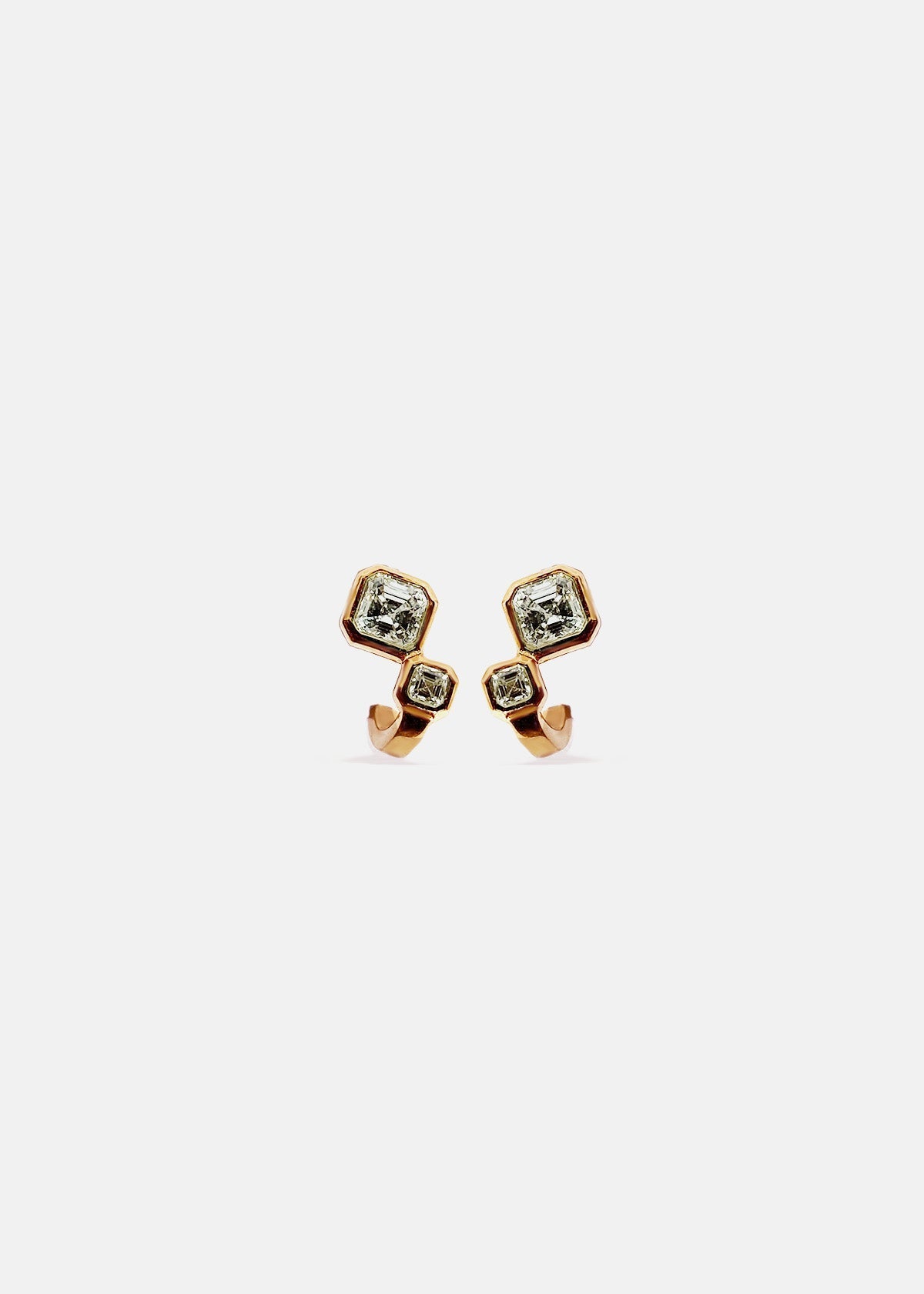 2 CT Round Halo & Pave Lab Grown Diamond Earring