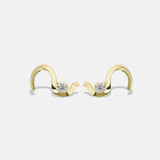 2 CT Round Halo & Pave Lab Grown Diamond Earring