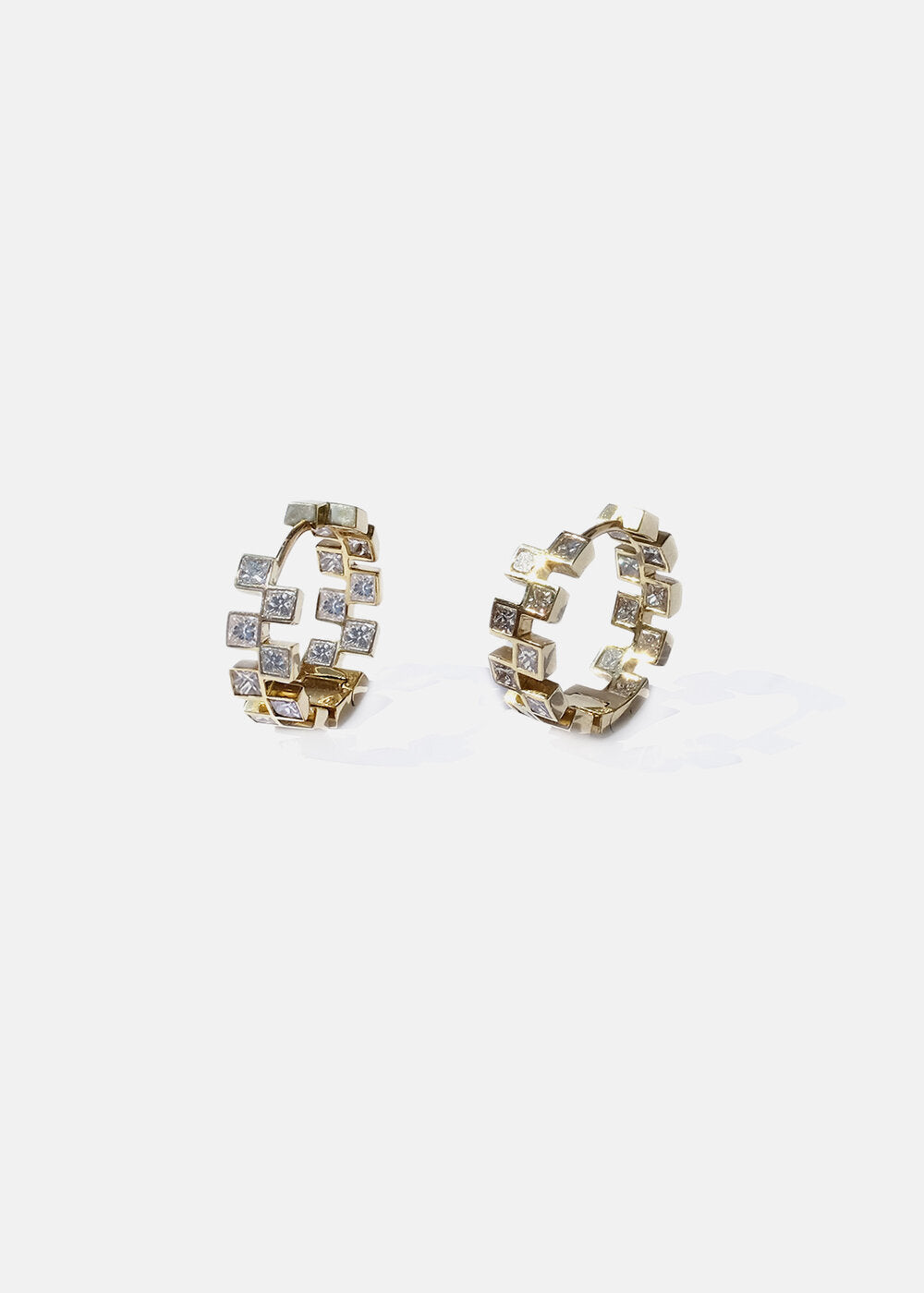 2 CT Round Halo & Pave Lab Grown Diamond Earring
