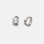 2 CT Round Halo & Pave Lab Grown Diamond Earring
