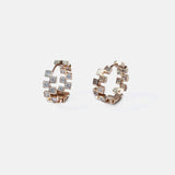 2 CT Round Halo & Pave Lab Grown Diamond Earring