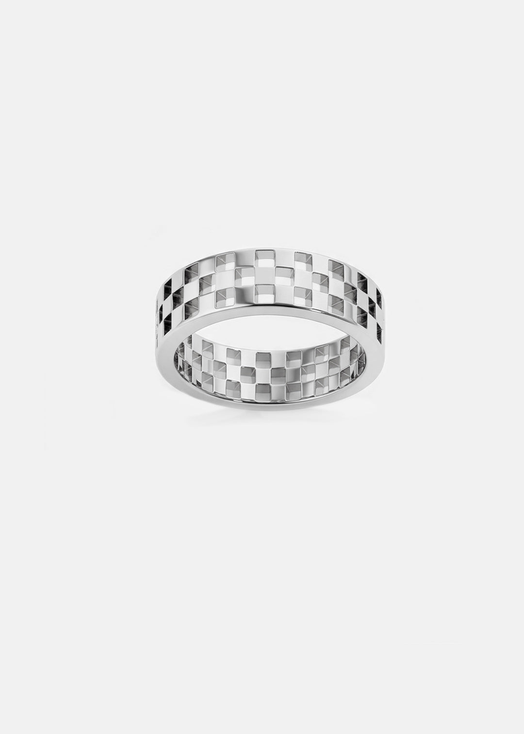 2 TCW Round Halo & Pave Lab Grown Diamond Mens Wedding Band