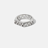 2 TCW Round Halo & Pave Lab Grown Diamond Mens Wedding Band