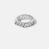 2 TCW Round Halo & Pave Lab Grown Diamond Mens Wedding Band