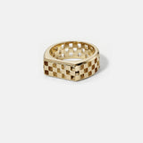 2 TCW Round Halo & Pave Lab Grown Diamond Mens Wedding Band