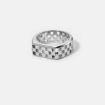 2 TCW Round Halo & Pave Lab Grown Diamond Mens Wedding Band
