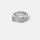 2 TCW Round Halo & Pave Lab Grown Diamond Mens Wedding Band