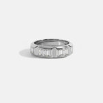 2 TCW Round Halo & Pave Lab Grown Diamond Mens Wedding Band
