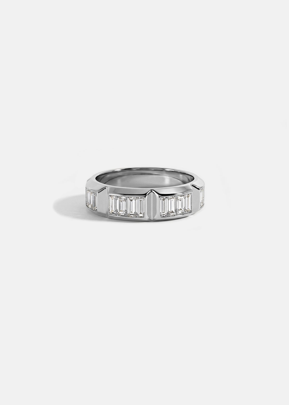 2 TCW Round Halo & Pave Lab Grown Diamond Mens Wedding Band