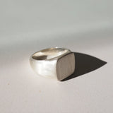 Signet Wedding Band