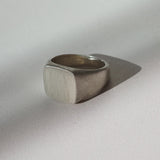 Signet Wedding Band