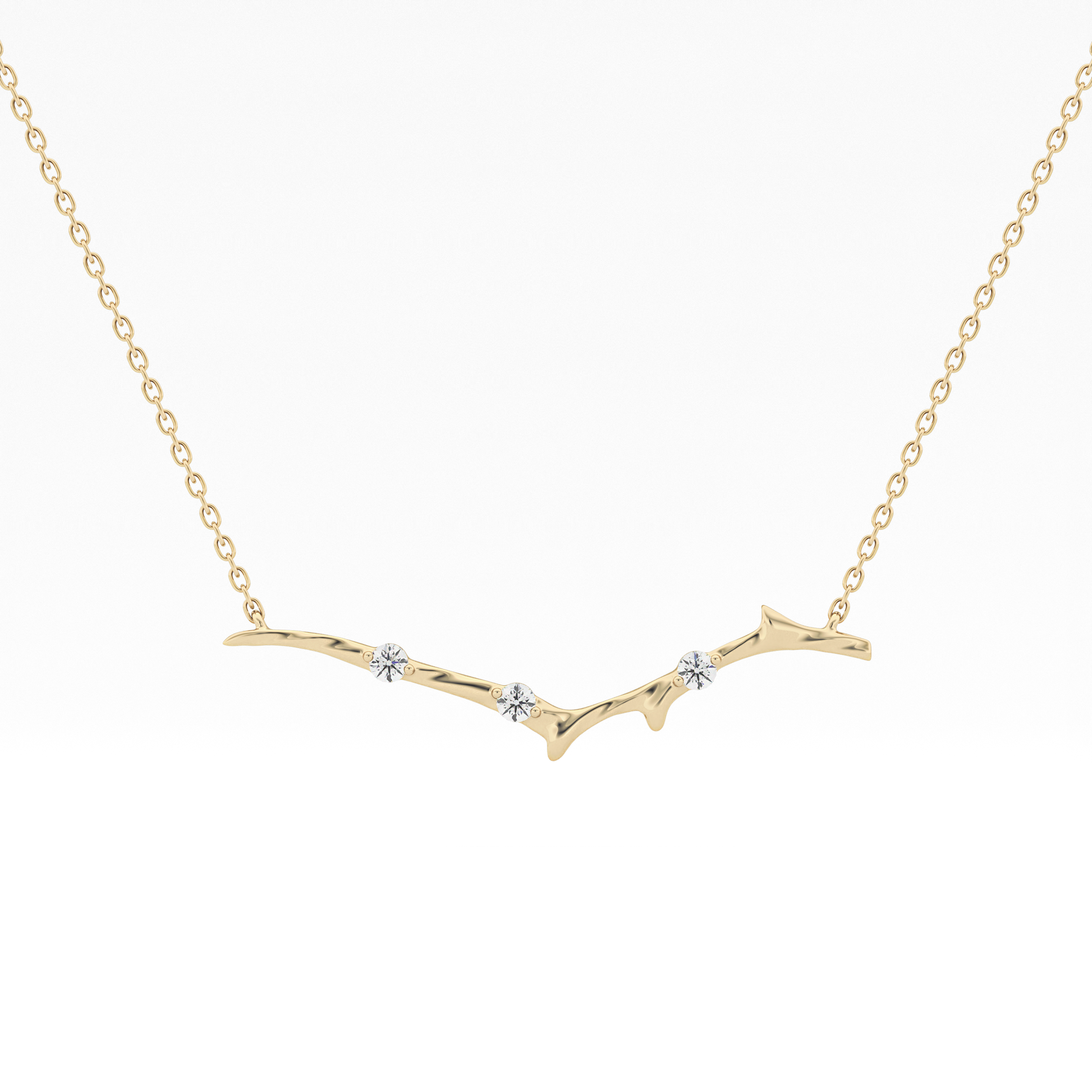 Classic 0.7 TCW Round Moissanite Diamond Pendant