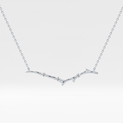 Classic 0.7 TCW Round Moissanite Diamond Pendant