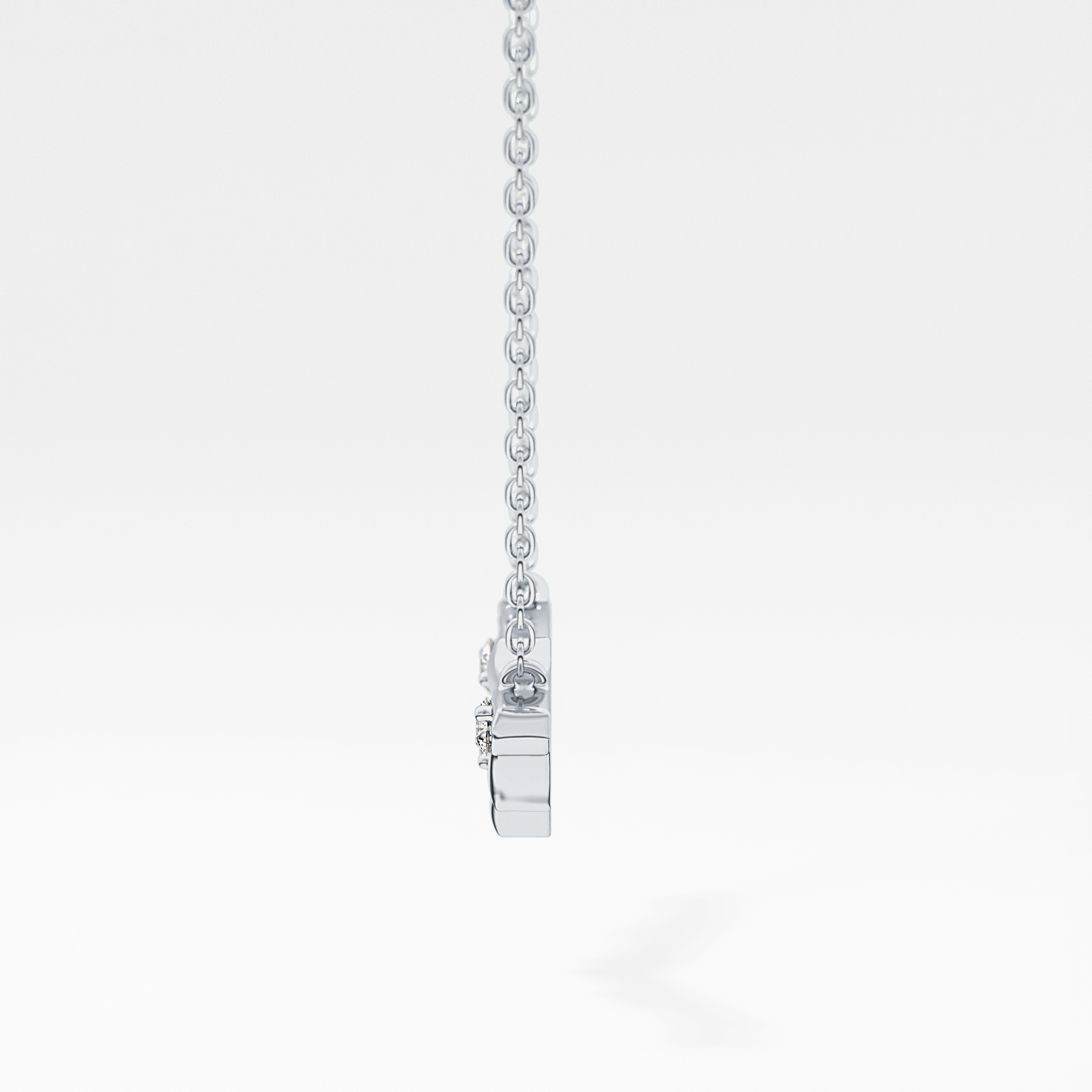 Classic 0.7 TCW Round Moissanite Diamond Pendant